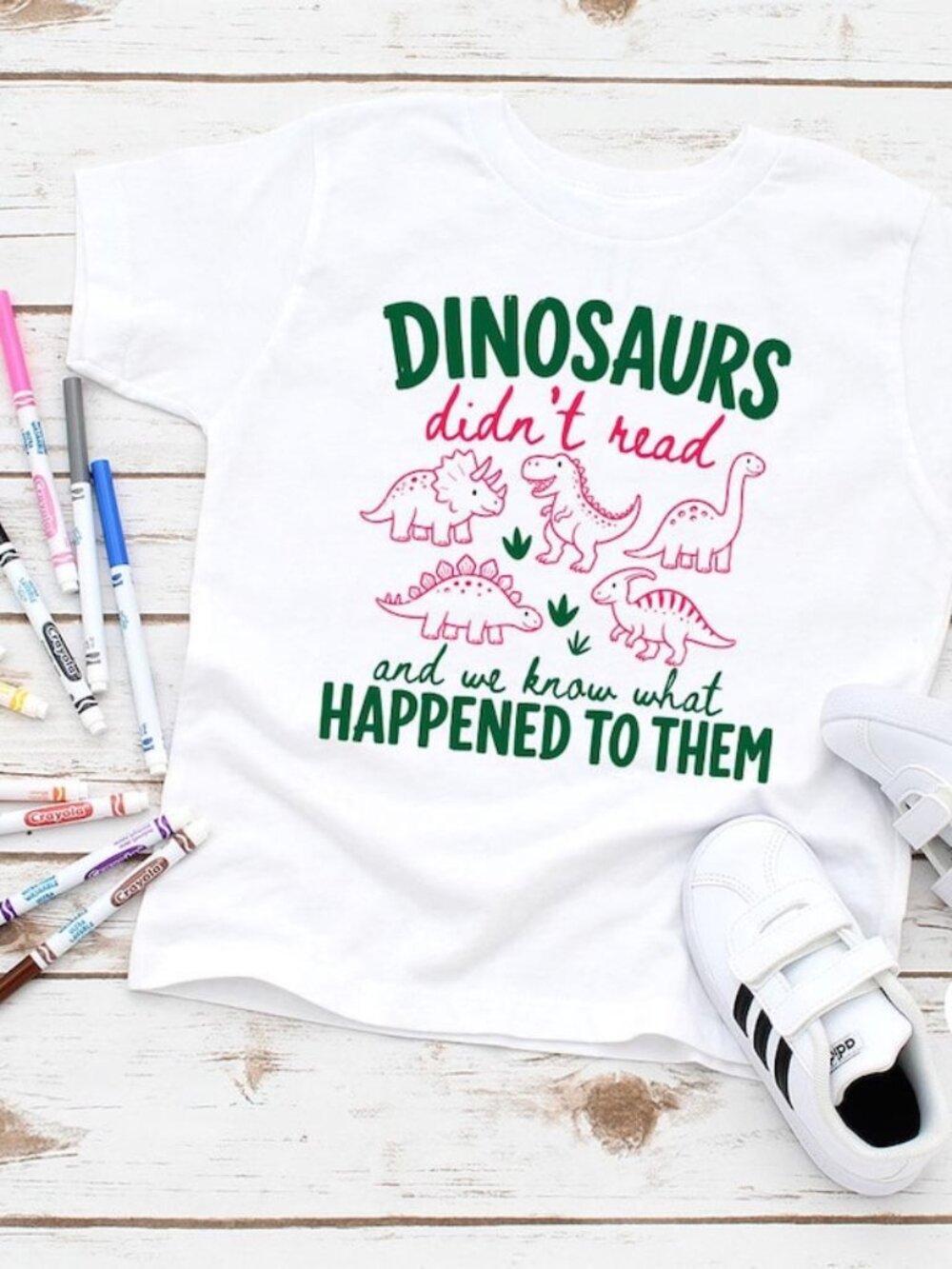 Dinosaurs Didn’t Read and We Know What Happened to Them Shirt